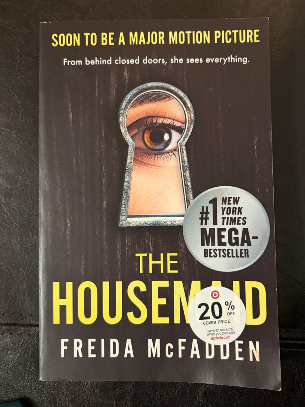 The Housemaid — Black Cover Paperback by